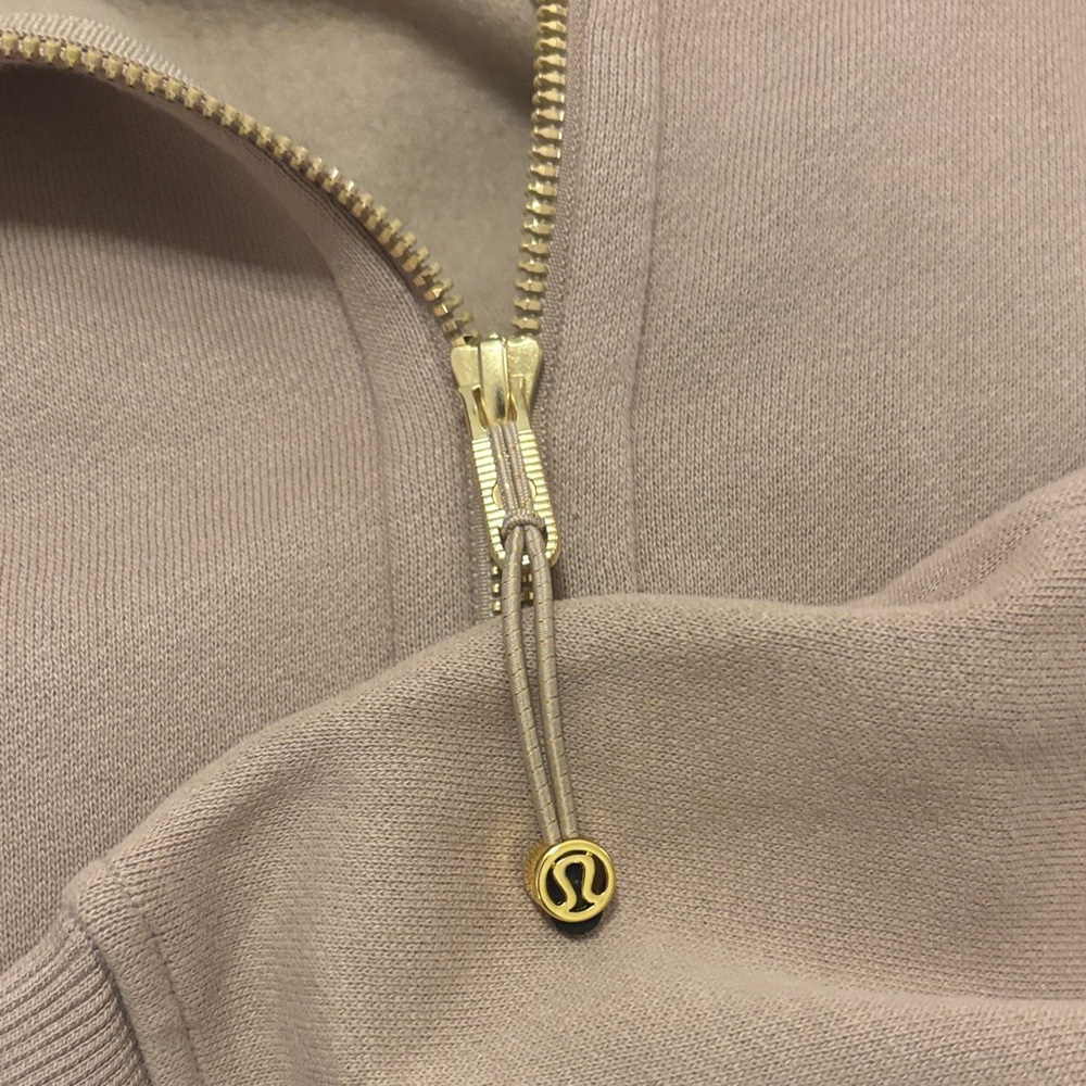 lululemon athletica Taupe Half-Zip Hoodie - Picture 3 of 3